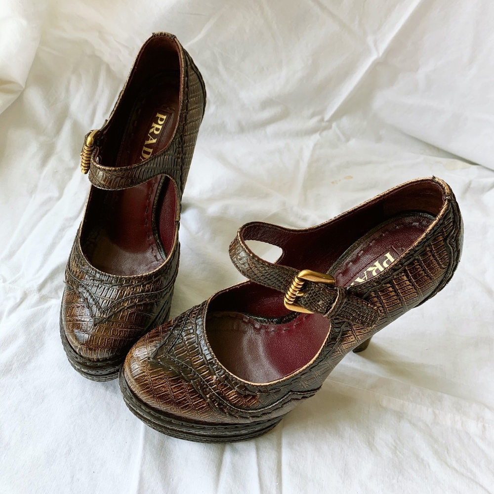 S/S 2009 Prada Mary Jane Platforms - 6 / 36